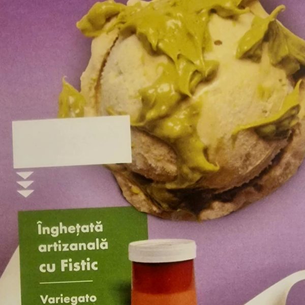 Inghetata artizanala cu fistic Variegato cu fistic